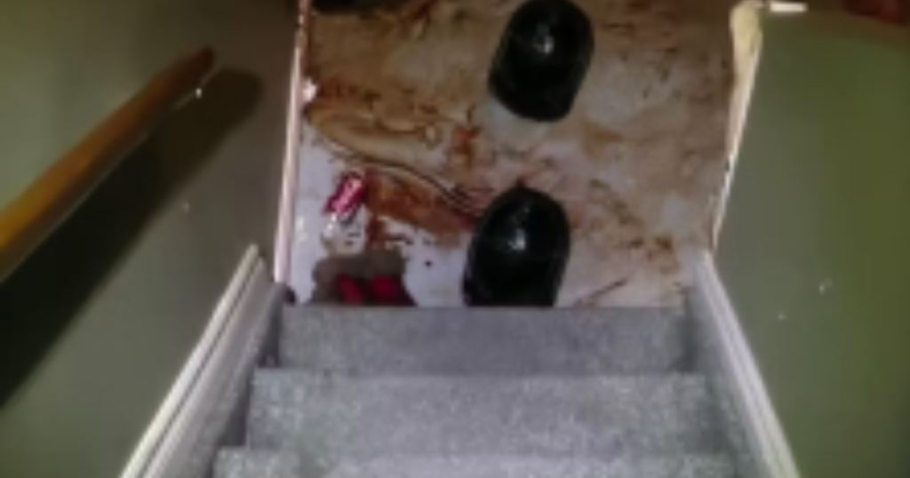 The crime scene