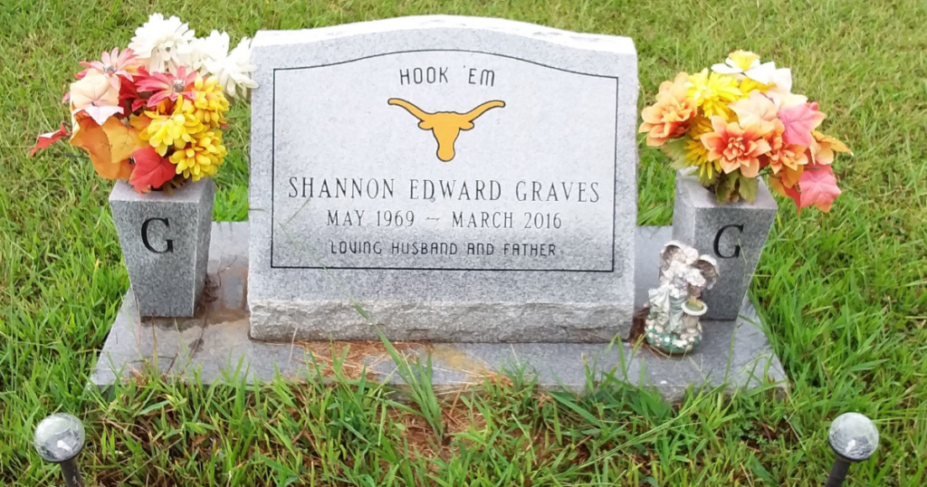 Shannon’s grave